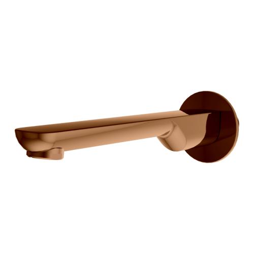 Wall Spout Plain with Wall Flange Rose Gold